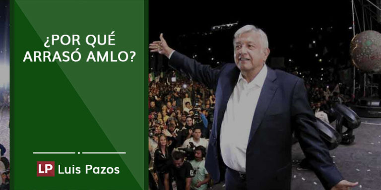 Lee más sobre el artículo ¿Por qué arrasó AMLO?