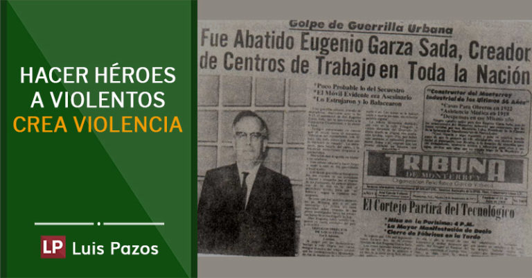 Lee más sobre el artículo Hacer héroes a violentos crea violencia