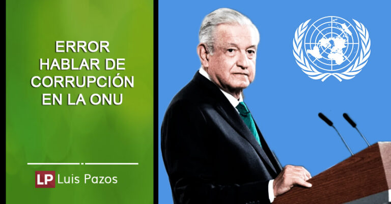 Lee más sobre el artículo Error hablar de corrupción en la ONU